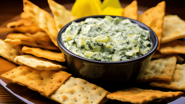 Cheesy Spinach and Artichoke Dip