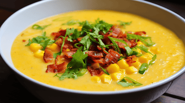 Corn Chowder with Bacon