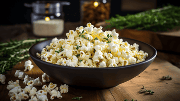 Garlic Parmesan Popcorn