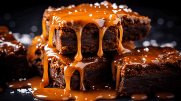 Irresistible Salted Caramel Brownies