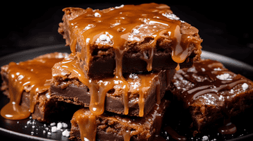 Irresistible Salted Caramel Brownies