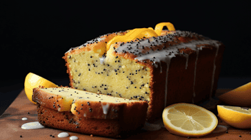 Lemon Poppy Seed Pound Cake