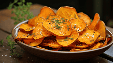 Oven-Baked Sweet Potato Chips