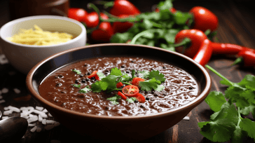 Spicy Black Bean Soup