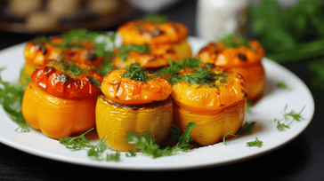 Stuffed Mini Bell Peppers